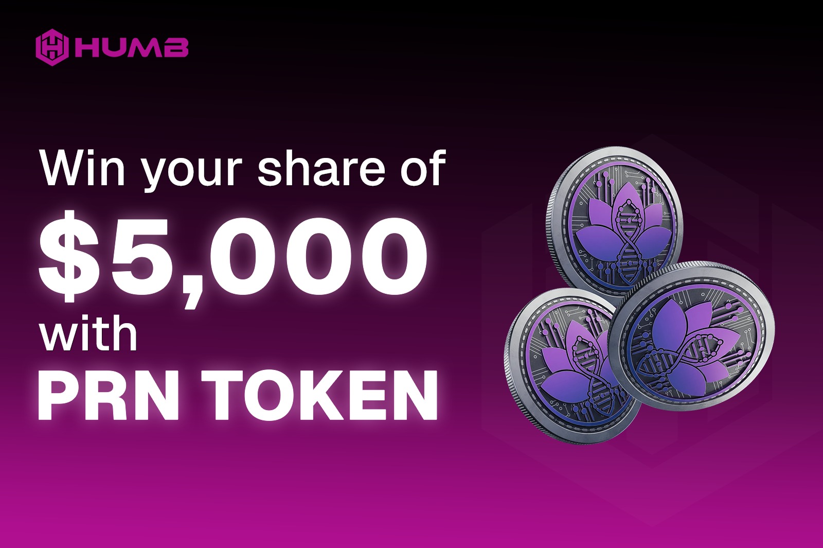 Win Your Share Of $5,000 With PRN Token