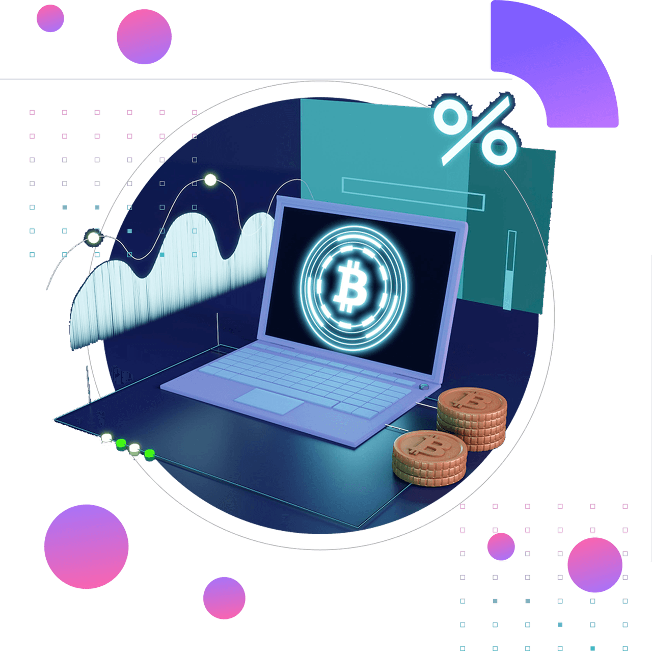 Crypto market update article featuring digital asset trends and blockchain insights
